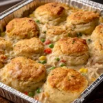 4-Ingredient Cheesy Pull-Apart Potluck Casserole