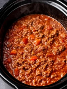 4-Ingredient Slow Cooker Beef Bolognese