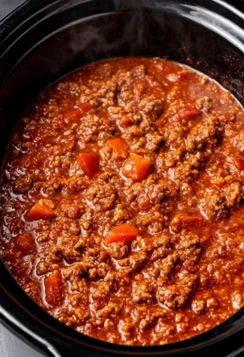 4ingredient Slow Cooker Beef Bolognese