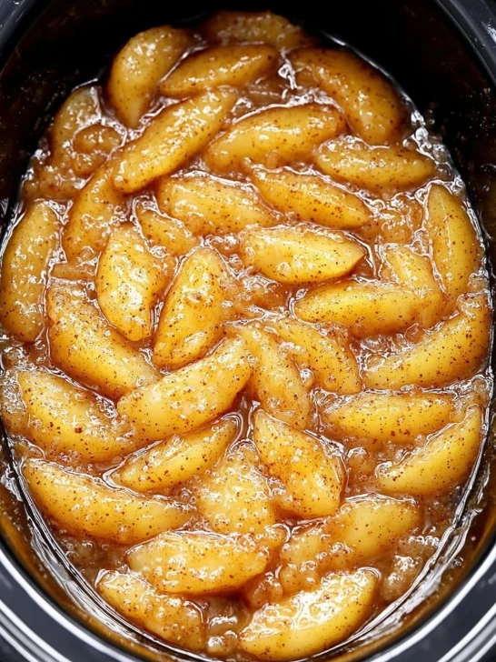 4ingredient Slow Cooker Apple Dump Cake