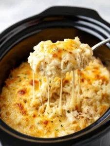 5-Ingredient Slow Cooker Cheesy Hashbrown Casserole