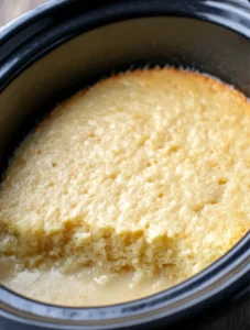 5-Ingredient Slow Cooker Tres Leches Cake