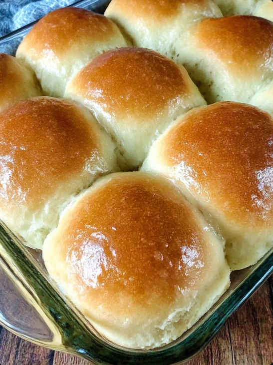 Amish Fancy Butter Egg Dinner Rolls