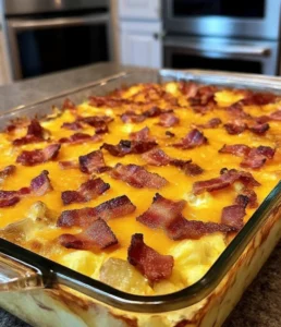 Bacon and Egg Breakfast Casserole