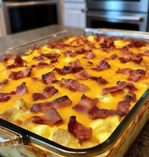 Bacon Egg Breakfast Casserole