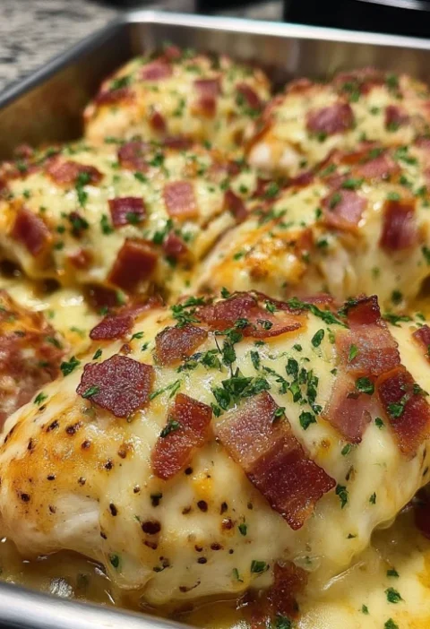 Bacon Ranch Cheese Chicken