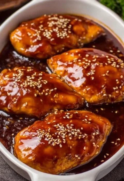 Baked Honey Garlic Chicken