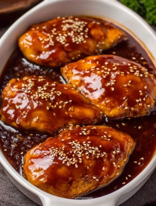Baked Honey Garlic Chicken