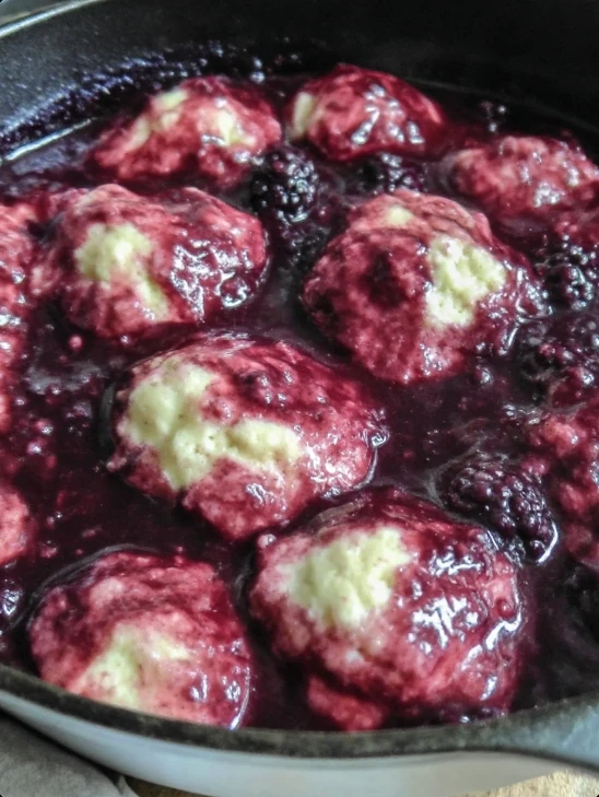 Blackberry Dumplings