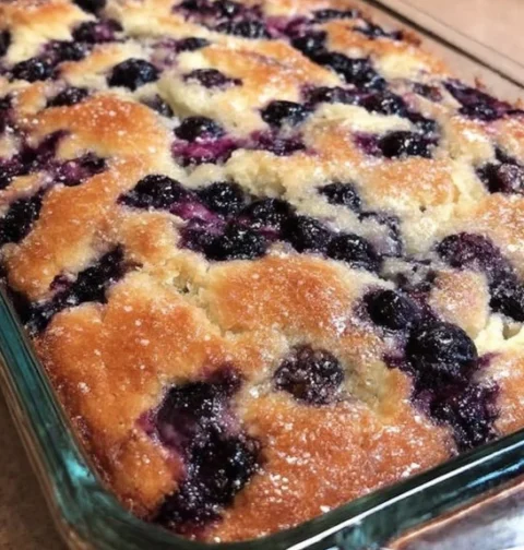 Blueberry Buttermilk Breakfast Cake