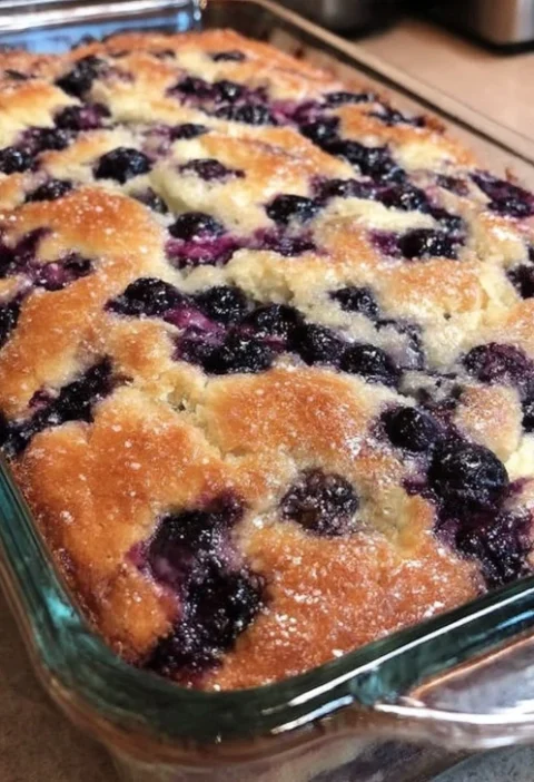 Blueberry Buttermilk Breakfast Cake