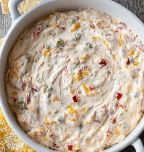Cheddar Olive Dip