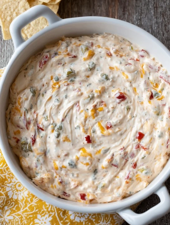 Cheddar Olive Dip
