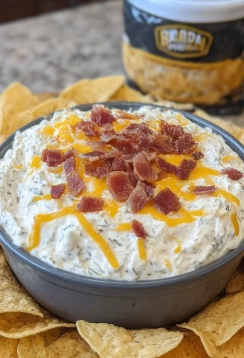 Cheddar Ranch Crack Dip