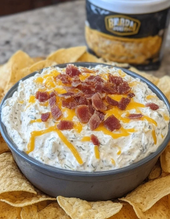 Cheddar Ranch Crack Dip