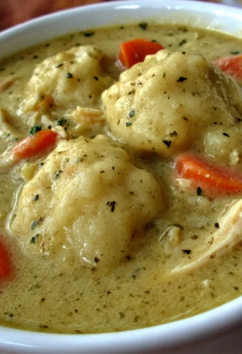 Chicken Dumpling Soup