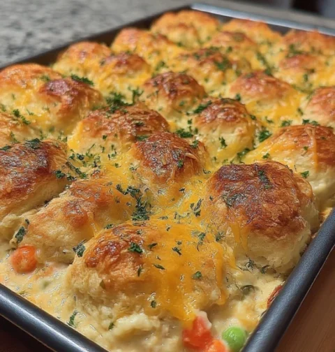 Chicken Pot Pie Bake
