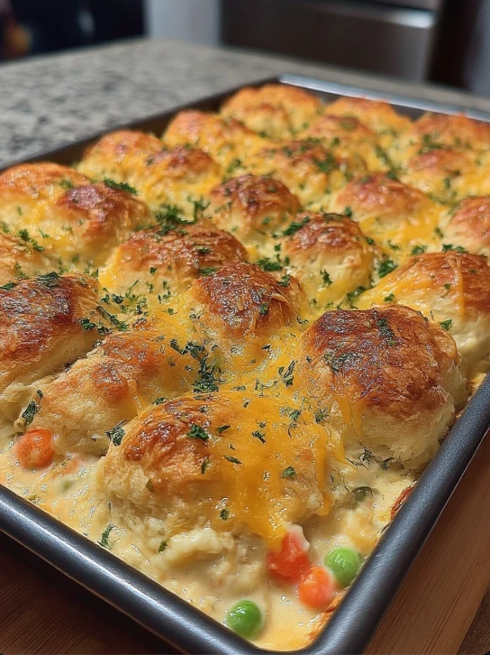 Chicken Pot Pie Bake