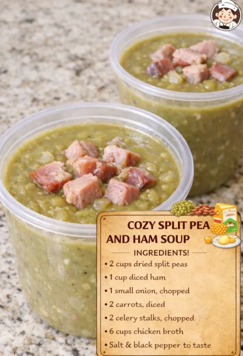 Cozy Split Pea Ham Soup