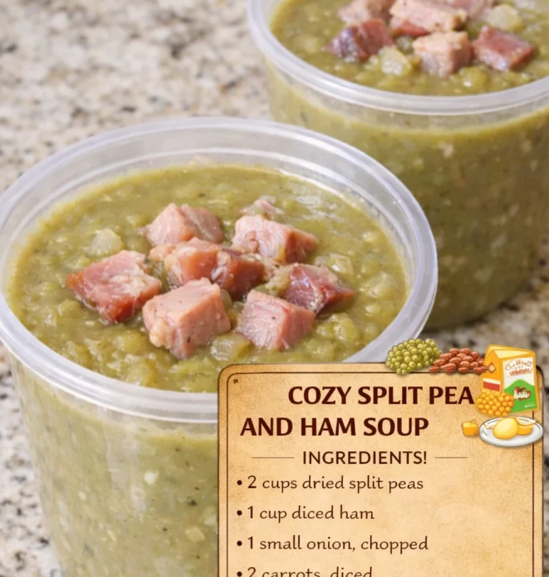Cozy Split Pea Ham Soup