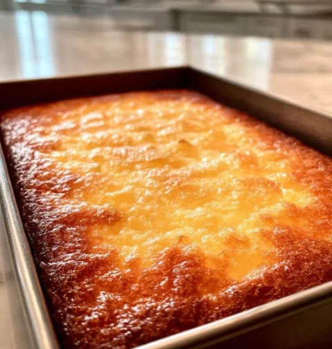 Easiest Pineapple Cake