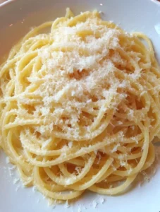 Easy Garlic Parmesan Pasta