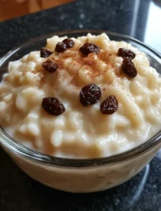 EASY OLD FASHIONED RICE PUDDING RECIPE