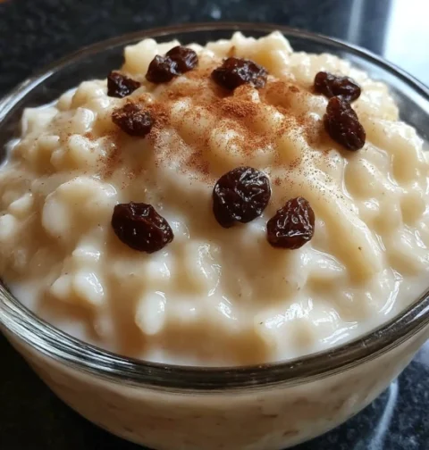 Old Fashioned Rice Pudding Recipe