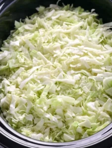 Easy Slow Cooker Unstuffed Cabbage Roll Soup