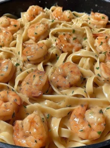 GARLIC SHRIMP PASTA