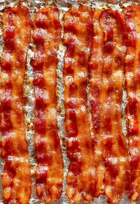 Georgias 3ingredient Ovenbaked Bacon Strips