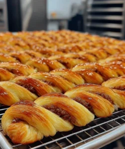 Golden-Brown Beef and Herb Pastry Twists