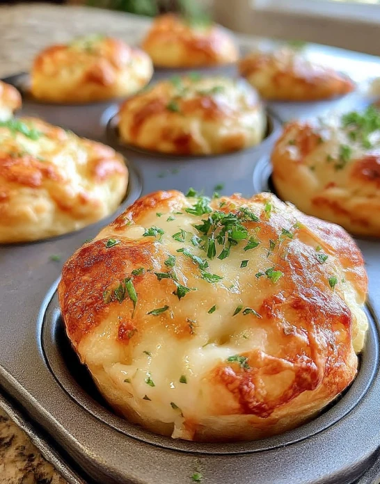 Gooey Mozzarella Biscuit Bombs