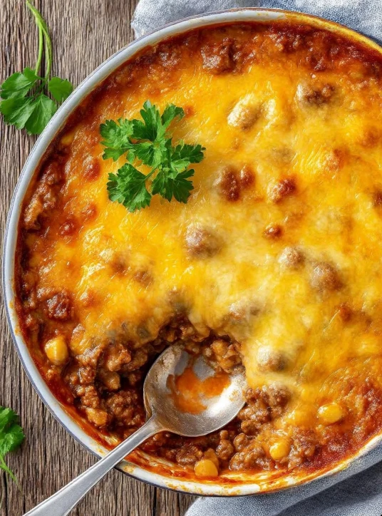 Grandmas 5ingredient Ground Beef Casserole