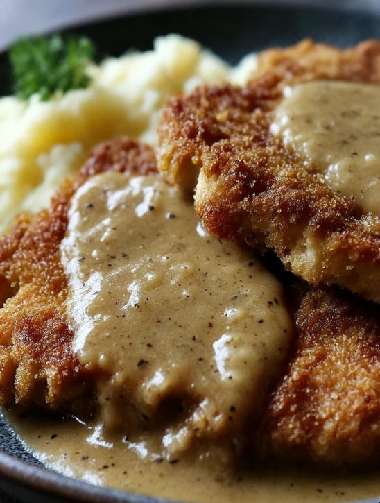 Low Carb Southern Chicken Fried Steak
