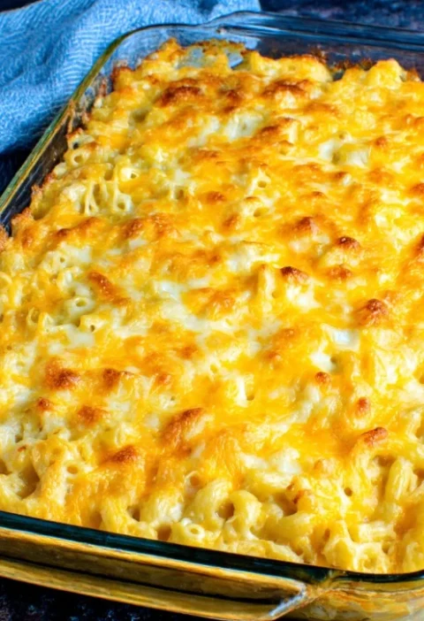 Mommas Creamy Baked Macaroni Cheese