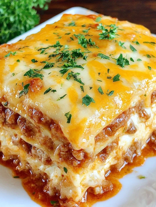 my famous lasagna