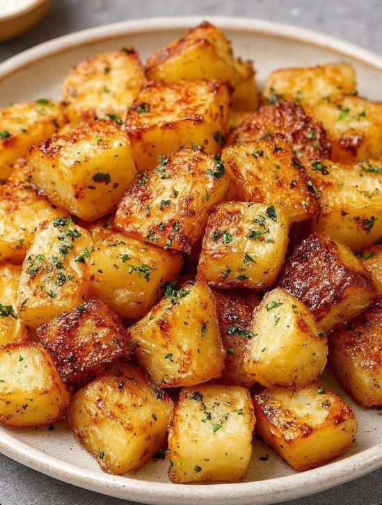 Oven Baked Butter Roasted Potatoes