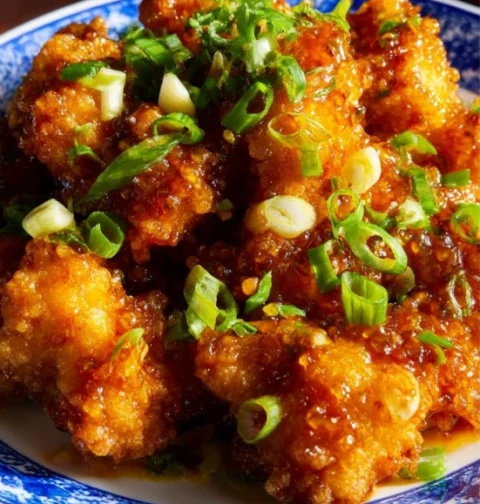 Savory Honey Garlic Fried Chicken