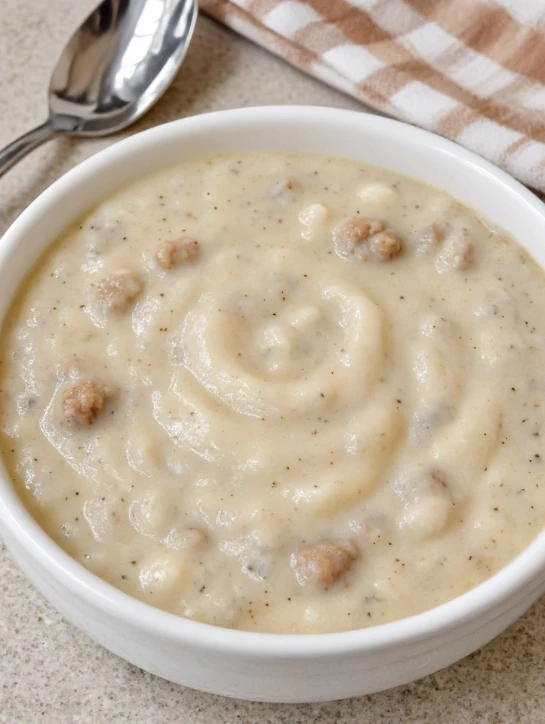 Simple 5-Ingredient Southern Depression-Era Milk Gravy