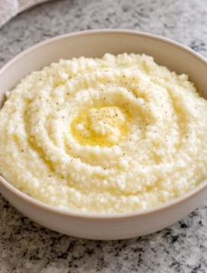 Simple Southern 4-Ingredient Buttered Grits
