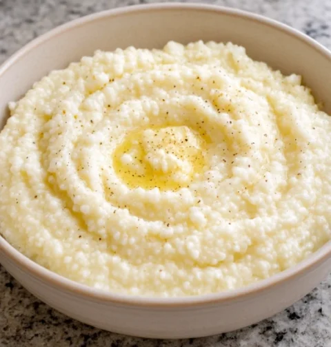 Southern 4ingredient Buttered Grits