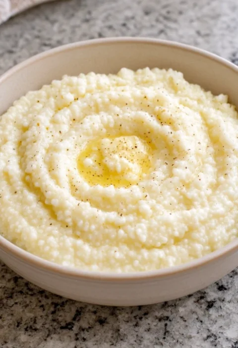 Southern 4ingredient Buttered Grits