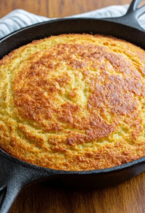 Southern 5ingredient Skillet Cornbread