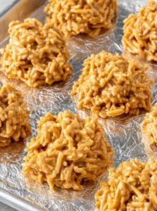 Slow Cooker 3-Ingredient Butterscotch Haystacks