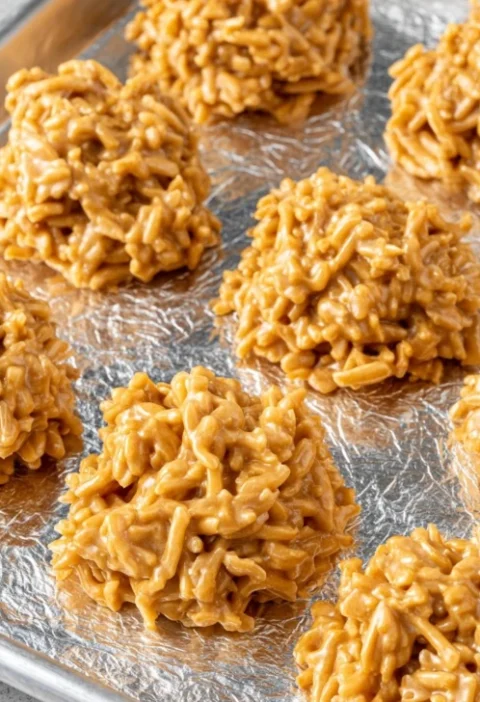 Slow Cooker 3ingredient Butterscotch Haystacks