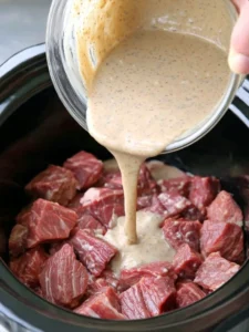Slow Cooker Family-Style Beef Stroganoff