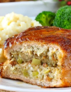 stuffed pork chops