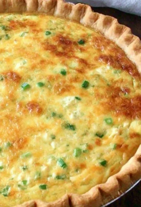 Three Cheese Quiche