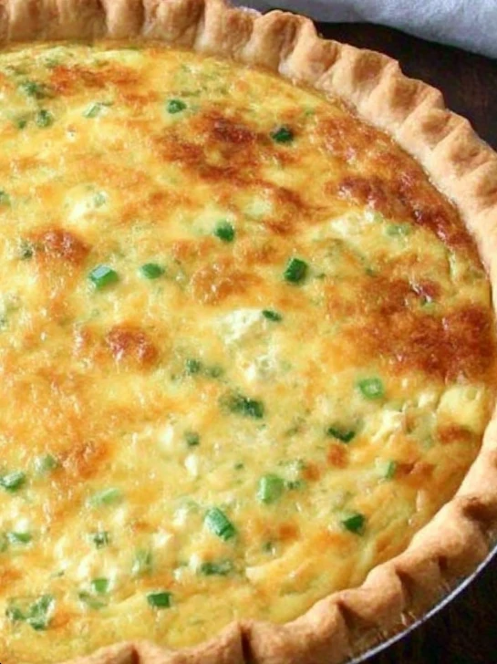 Three Cheese Quiche